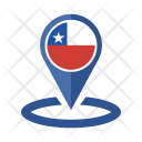 پیش‌نمایش فایل chile-42 از پک پایه گرد پرچم کشور
