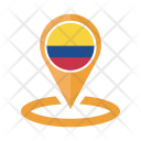 پیش‌نمایش فایل colombia-42 از پک پایه گرد پرچم کشور