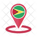پیش‌نمایش فایل guyana-37 از پک پایه گرد پرچم کشور