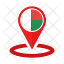 پیش‌نمایش فایل madagascar-46 از پک پایه گرد پرچم کشور
