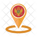 پیش‌نمایش فایل montenegro-12 از پک پایه گرد پرچم کشور