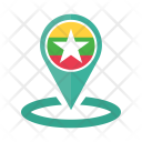 پیش‌نمایش فایل myanmar-40 از پک پایه گرد پرچم کشور