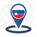 پیش‌نمایش فایل slovenia-15 از پک پایه گرد پرچم کشور