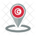 پیش‌نمایش فایل tunisia-48 از پک پایه گرد پرچم کشور