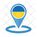 پیش‌نمایش فایل ukraine-41 از پک پایه گرد پرچم کشور