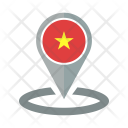 پیش‌نمایش فایل vietnam-48 از پک پایه گرد پرچم کشور