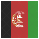 پیش‌نمایش فایل afghanistan-20 از پک پرچم کشور به صورت مربع رنگی