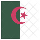 پیش‌نمایش فایل algeria-54 از پک پرچم کشور به صورت مربع رنگی