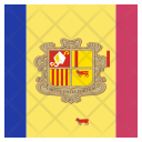 پیش‌نمایش فایل andorra-14 از پک پرچم کشور به صورت مربع رنگی