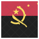 پیش‌نمایش فایل angola-53 از پک پرچم کشور به صورت مربع رنگی