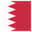 پیش‌نمایش فایل bahrain-47 از پک پرچم کشور به صورت مربع رنگی