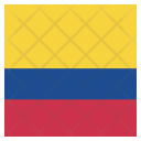 پیش‌نمایش فایل colombia-43 از پک پرچم کشور به صورت مربع رنگی