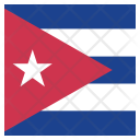 پیش‌نمایش فایل cuba-41 از پک پرچم کشور به صورت مربع رنگی