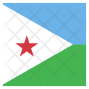 پیش‌نمایش فایل djibouti-49 از پک پرچم کشور به صورت مربع رنگی