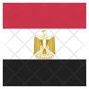 پیش‌نمایش فایل egypt-21 از پک پرچم کشور به صورت مربع رنگی