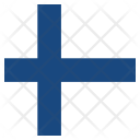 پیش‌نمایش فایل finland-41 از پک پرچم کشور به صورت مربع رنگی