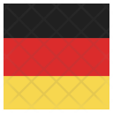 پیش‌نمایش فایل germany-43 از پک پرچم کشور به صورت مربع رنگی