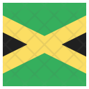 پیش‌نمایش فایل jamaica-42 از پک پرچم کشور به صورت مربع رنگی