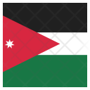 پیش‌نمایش فایل jordan-48 از پک پرچم کشور به صورت مربع رنگی