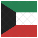 پیش‌نمایش فایل kuwait-41 از پک پرچم کشور به صورت مربع رنگی