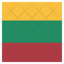 پیش‌نمایش فایل lithuania-38 از پک پرچم کشور به صورت مربع رنگی