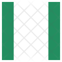 پیش‌نمایش فایل nigeria-50 از پک پرچم کشور به صورت مربع رنگی