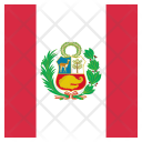 پیش‌نمایش فایل peru-40 از پک پرچم کشور به صورت مربع رنگی