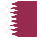 پیش‌نمایش فایل qatar-42 از پک پرچم کشور به صورت مربع رنگی