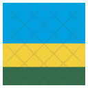 پیش‌نمایش فایل rwanda-50 از پک پرچم کشور به صورت مربع رنگی
