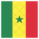 پیش‌نمایش فایل senegal-47 از پک پرچم کشور به صورت مربع رنگی