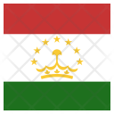پیش‌نمایش فایل tajikistan-44 از پک پرچم کشور به صورت مربع رنگی