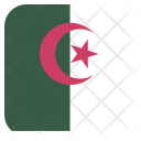 پیش‌نمایش فایل algeria-55 از پک رنگ مربعی پرچم کشور