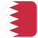پیش‌نمایش فایل bahrain-49 از پک رنگ مربعی پرچم کشور