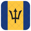 پیش‌نمایش فایل barbados-42 از پک رنگ مربعی پرچم کشور