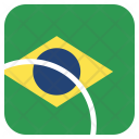 پیش‌نمایش فایل brazil-50 از پک رنگ مربعی پرچم کشور