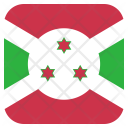 پیش‌نمایش فایل burundi-52 از پک رنگ مربعی پرچم کشور