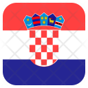 پیش‌نمایش فایل croatia-14 از پک رنگ مربعی پرچم کشور