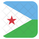 پیش‌نمایش فایل djibouti-50 از پک رنگ مربعی پرچم کشور