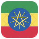 پیش‌نمایش فایل ethiopia-51 از پک رنگ مربعی پرچم کشور
