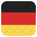 پیش‌نمایش فایل germany-44 از پک رنگ مربعی پرچم کشور