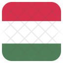 پیش‌نمایش فایل hungary-44 از پک رنگ مربعی پرچم کشور