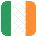 پیش‌نمایش فایل ireland-40 از پک رنگ مربعی پرچم کشور
