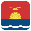 پیش‌نمایش فایل kiribati-39 از پک رنگ مربعی پرچم کشور