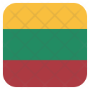 پیش‌نمایش فایل lithuania-39 از پک رنگ مربعی پرچم کشور