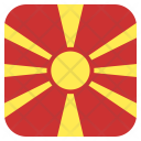 پیش‌نمایش فایل macedonia-43 از پک رنگ مربعی پرچم کشور