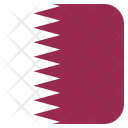 پیش‌نمایش فایل qatar-43 از پک رنگ مربعی پرچم کشور