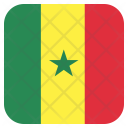 پیش‌نمایش فایل senegal-48 از پک رنگ مربعی پرچم کشور