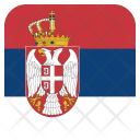 پیش‌نمایش فایل serbia-18 از پک رنگ مربعی پرچم کشور