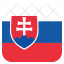 پیش‌نمایش فایل slovakia-14 از پک رنگ مربعی پرچم کشور