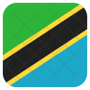 پیش‌نمایش فایل tanzania-47 از پک رنگ مربعی پرچم کشور